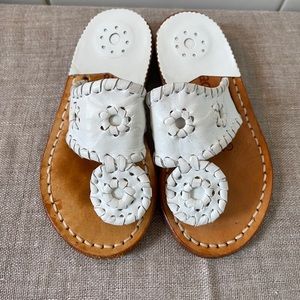 Jack Rogers Toddler Girls Miss Napa Valley Cork Sandals Size 8 New Jack Rogers Toddler Girls Miss Napa Valley Cork Sandals Size 8 New